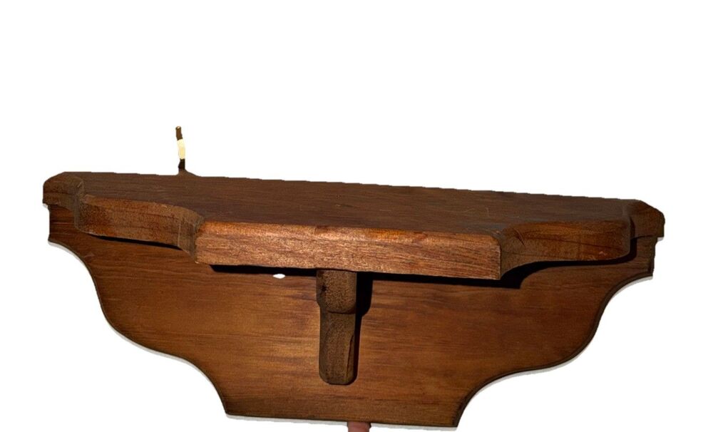 Wooden Wall Shelf For Knick Knacks